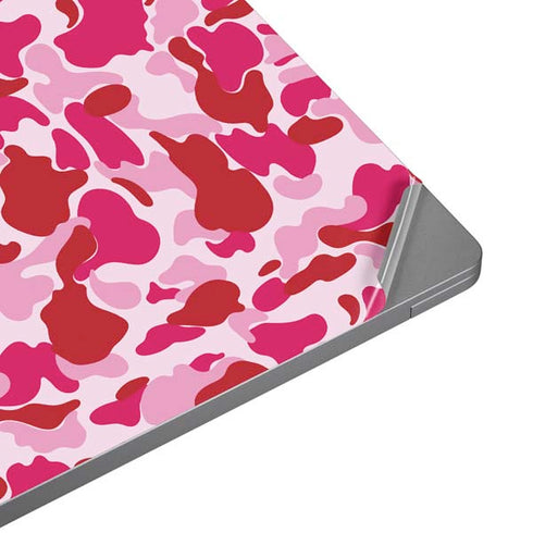 Pink Street Camo Laptop Skins